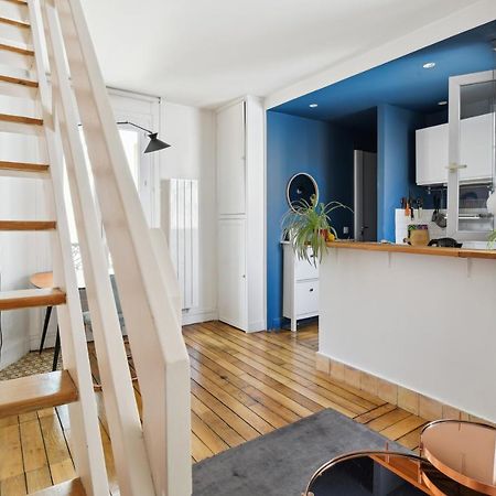 Charming Duplex In Privatestreet, Citycenter Paris Exterior foto