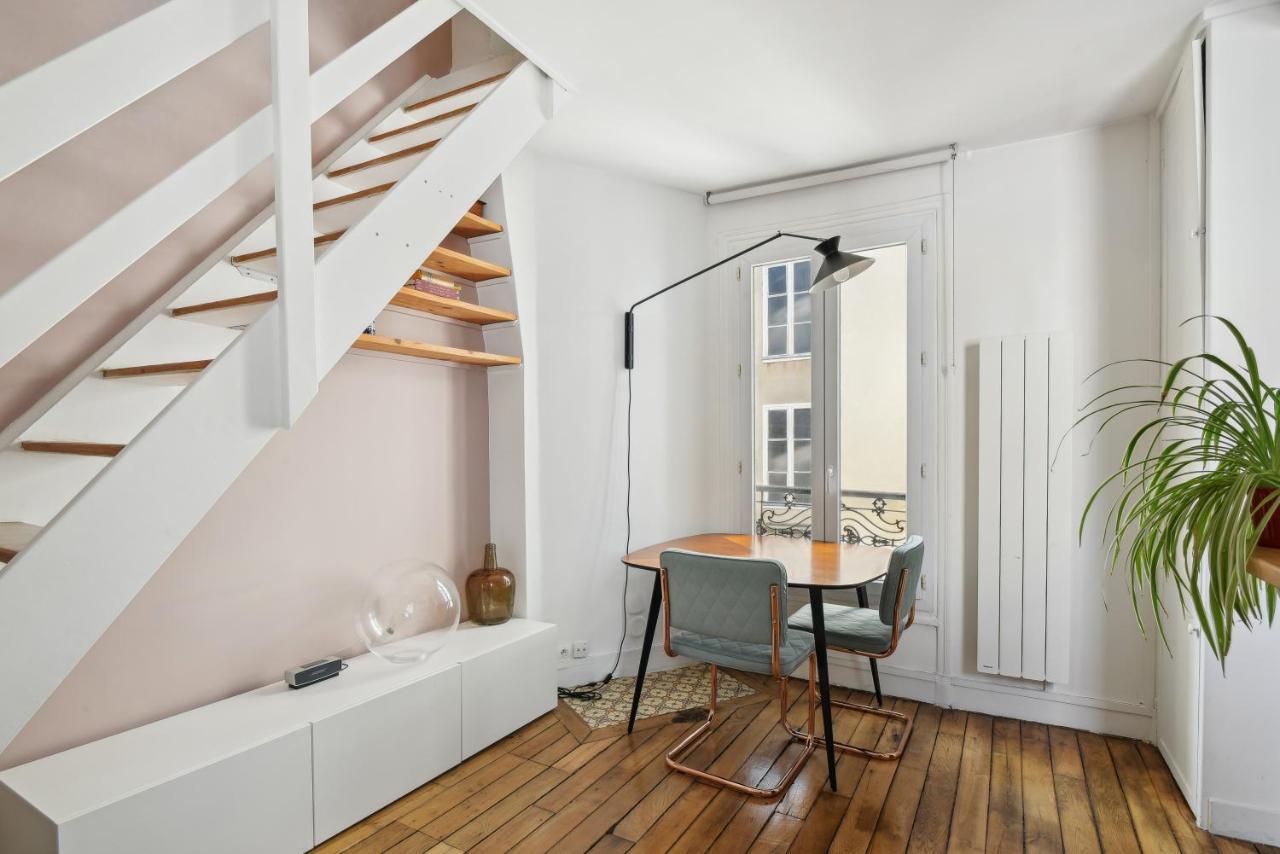 Charming Duplex In Privatestreet, Citycenter Paris Exterior foto
