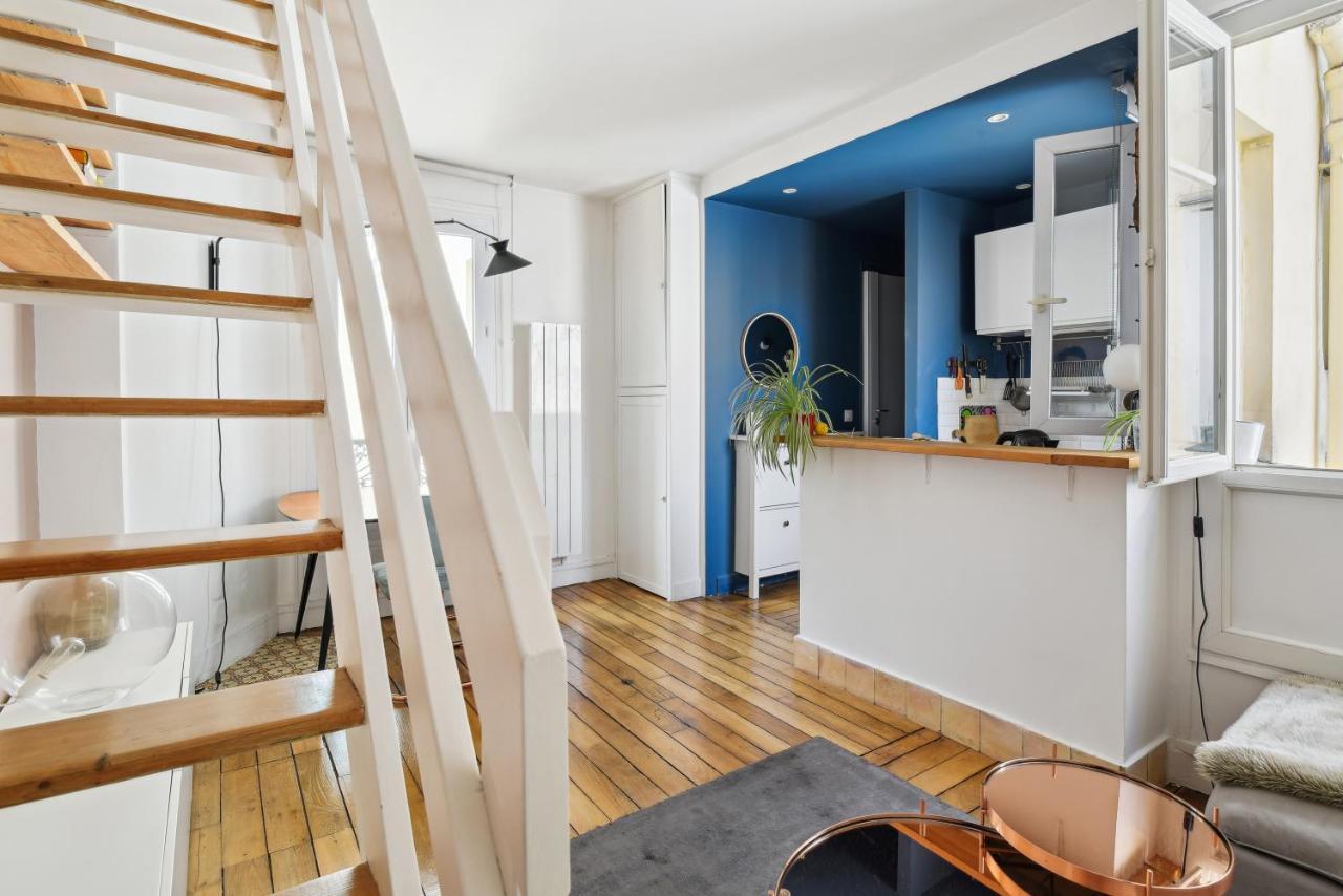 Charming Duplex In Privatestreet, Citycenter Paris Exterior foto
