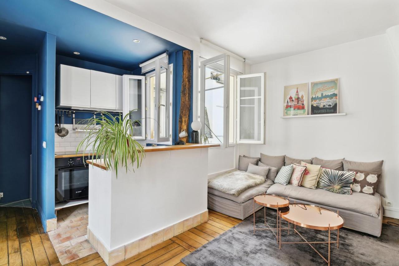 Charming Duplex In Privatestreet, Citycenter Paris Exterior foto