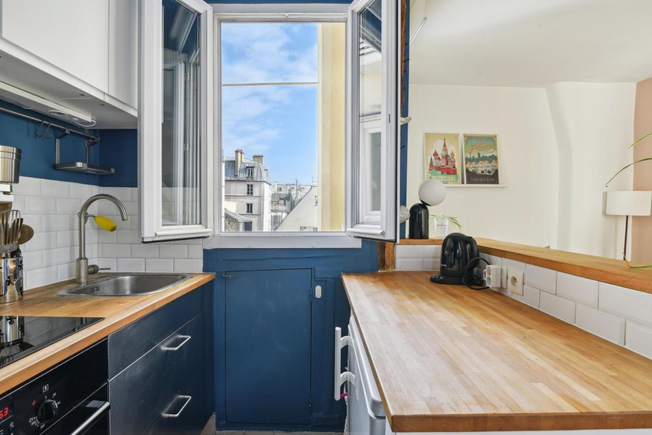 Charming Duplex In Privatestreet, Citycenter Paris Exterior foto