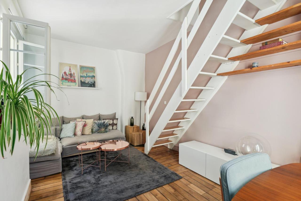 Charming Duplex In Privatestreet, Citycenter Paris Exterior foto
