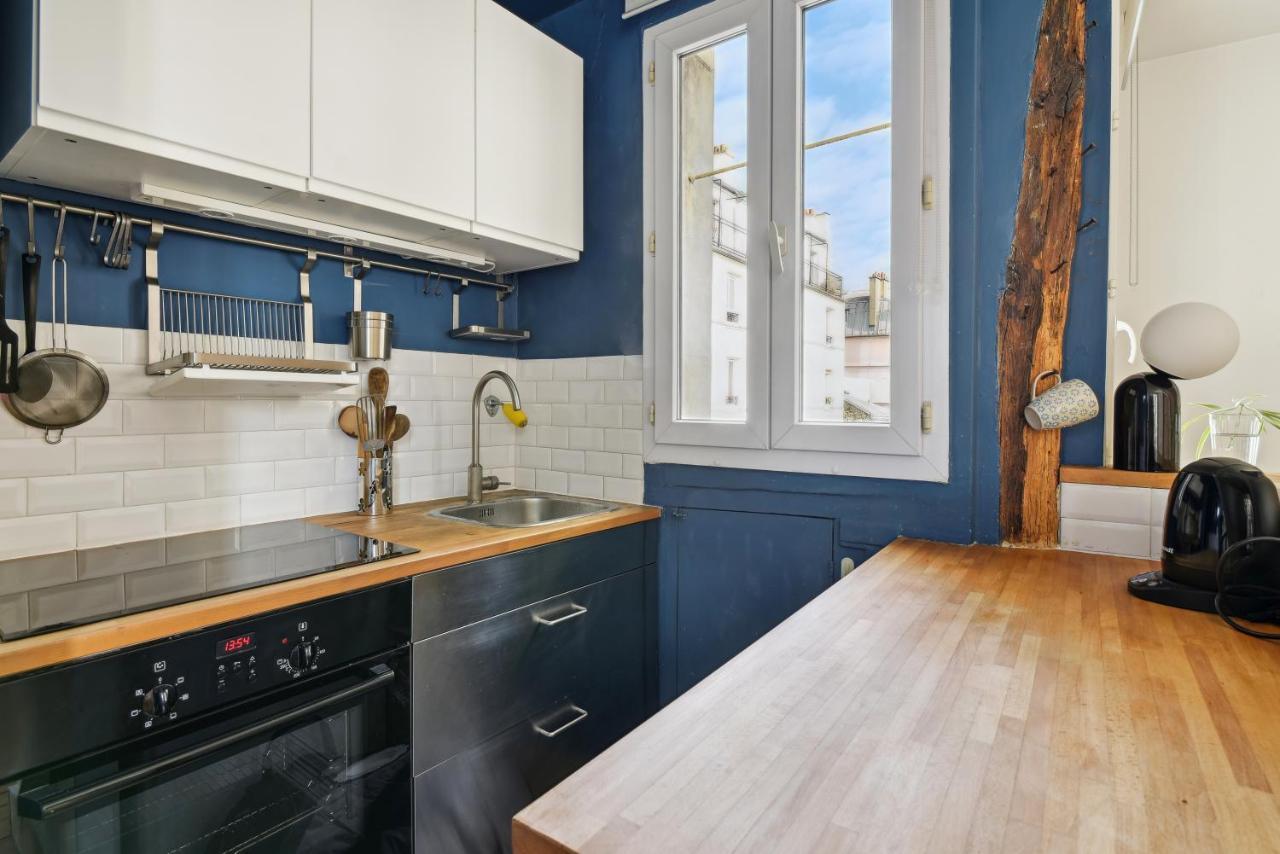 Charming Duplex In Privatestreet, Citycenter Paris Exterior foto